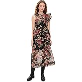 Sea Women's Cornelia Print Midi Silk Dress
