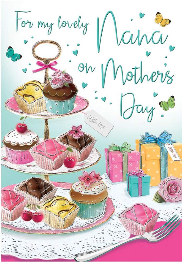 Mother'S Day Card Nana - 9 X 6 Inches - Regal Publishing