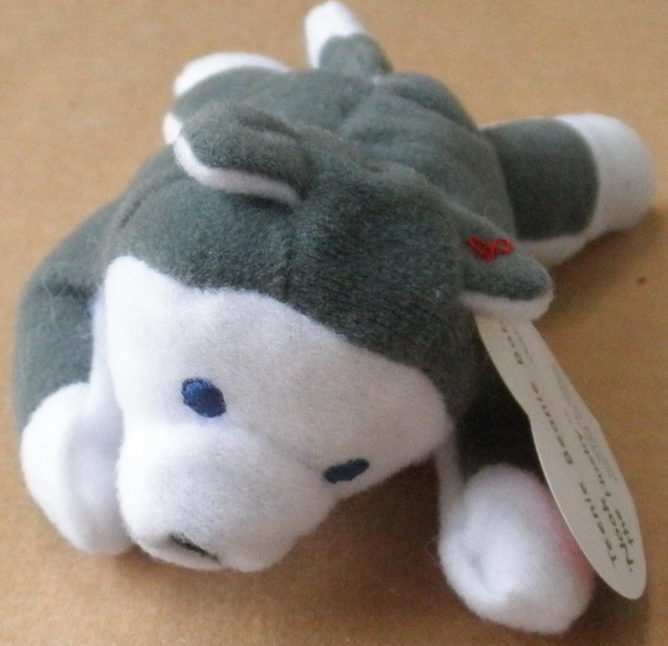 nook the husky beanie baby