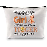 GJTIM Tiger Cartoon Character Gift There Was Who Really Loved Tiger Bag for Fans (Loved Tiger CB)