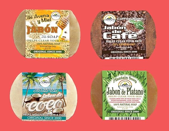Amazon.com: Jabon De Avena Y Miel (Oatmeal and Honey Soap)12 Bars $14.99 Use Once and See the Difference: Home & Kitchen