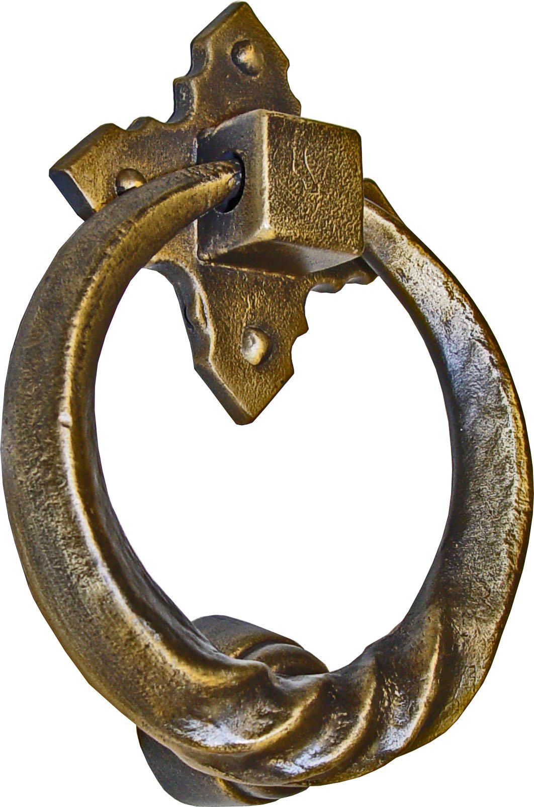 Imex The Fox 76816 – Knocker Brass Rustic, 120 x 95 mm