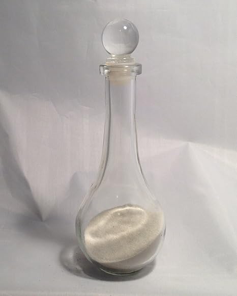 Personalized Cruet Jar Style Pouring Bud Vase With Glass Stopper