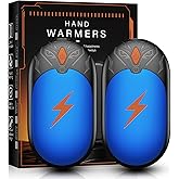 Hand Warmers Rechargeable 2 Pack, Electric Hand Warmer Up to 24Hrs, Wolf-Shape, Portable Reusable HandWarmer, Winter Gifts for Camping, Hunting, Fishing, Christmas