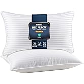 Utopia Bedding Bed Pillows for Sleeping King Size (White), Set of 2, Down Alternative Pillow for Sleeping, Cooling Hotel Quality Pillow Set for Back, Stomach or Side Sleepers