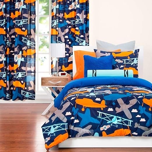 kids blue bedding