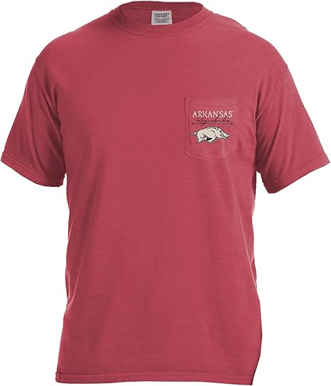 Amazon Com Ncaa Adventures Short Sleeve Comfort Color Pocket Tee