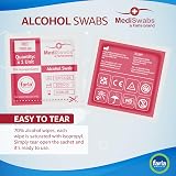 Farla Medical MediSwabs Pre Injection Alcohol Wipes 70% Isopropyl 100 view 2