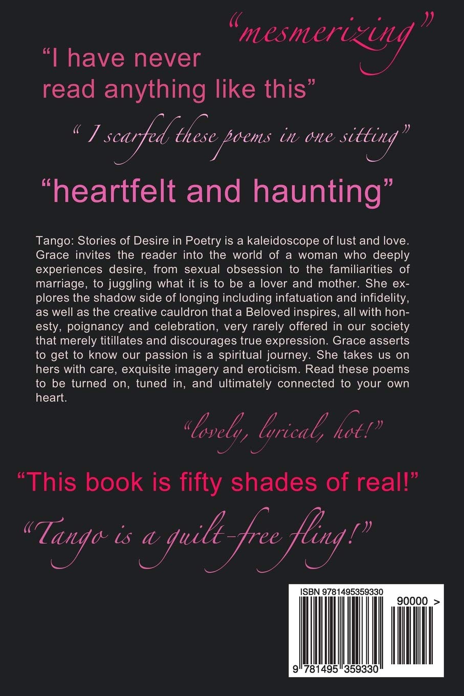 Amazon Com Tango Stories Of Desire In Poetry 9781495359330 Grace Deborah Books