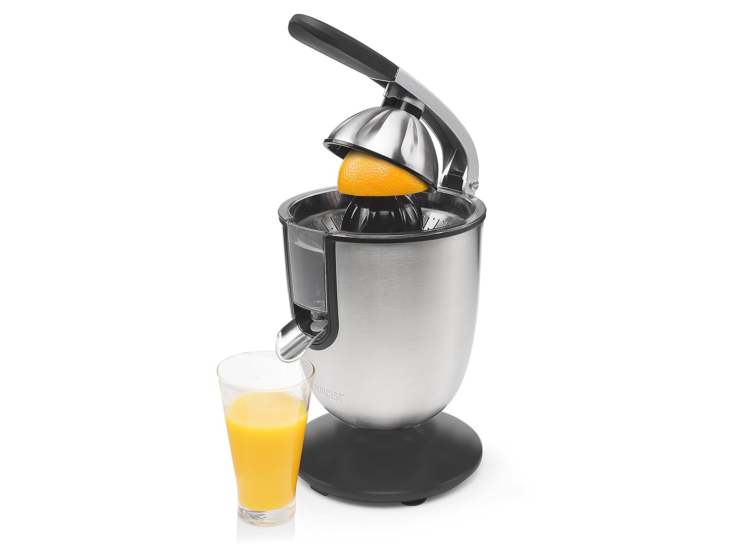 Exprimidor Princess Champion Juicer – Brazo de palanca extrafuerte profesional – Motor