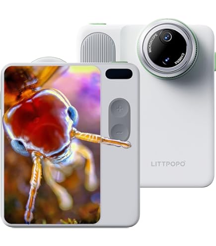 Amazon.com : LiTTPOPO MicroCam-X1 4K Digital Camera, 12MP BSI CMOS