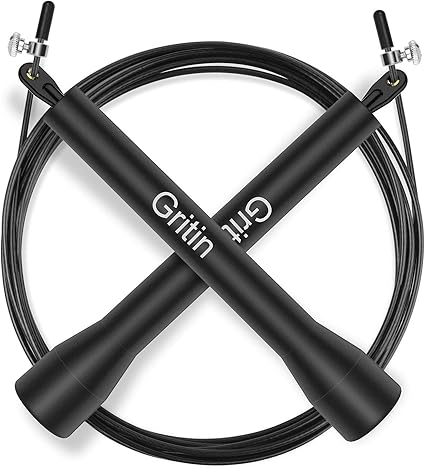 Gritin Cuerda para Saltar, 3M Comba Saltar Crossfit Alta Velocidad ...