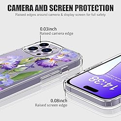 LUHOURI for iPhone 15 Pro Max Case with Screen