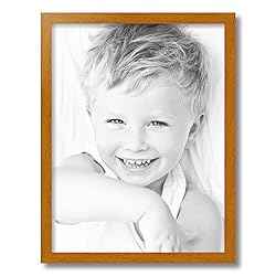 ArtToFrames 16x21 inch Gold Rustic Barnwood Wood