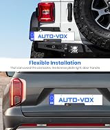 AUTO-VOX Solar Wireless Backup Camera 5" 1080P Monitor Dual 5000mAh IP69K view 7