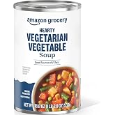 Amazon Grocery, Hearty Vegetarian Vegetable Soup, 18.8 Oz
