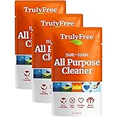 Truly Free Everyday Cleaner - Multipurpose Cleaner Spray, Kitchen Counter Cleaner, Natural Cleaning Products, Multi-Surface Household Solution - Pack of 3