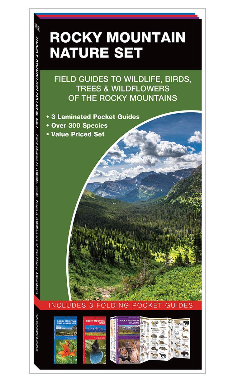 Rocky Mountain Nature Set Field Guides To Wildlife Birds Trees Wildflowers Of The Rocky Mountains Kavanagh James Waterford Press Leung Raymond 9781620052648 Amazon Com Books