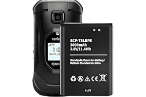 JUBOTY SCP-73LBPS Battery, 3000mAh 2025 New Upgraded Lithium-ion High Capacity Battery for Kyocera DuraXV Extreme E4810/ KYOE4810/ DuraXE Epic E4830 Verizon Flip Phone,3.8V