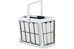 Gearwiz Ultra Fine Filter Basket Compatible with Dolphin Robotic Pool Cleaners, Active 20, Explorer E30, M600, Proteus DX4, Triton PS and Many More Models, See Bullet Points, Part Number 9991458-R1