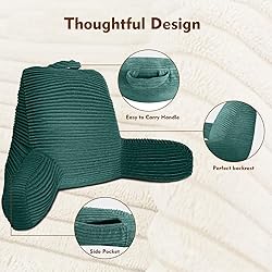 ABROLOY Reading Pillow for Adult, Bed Reading