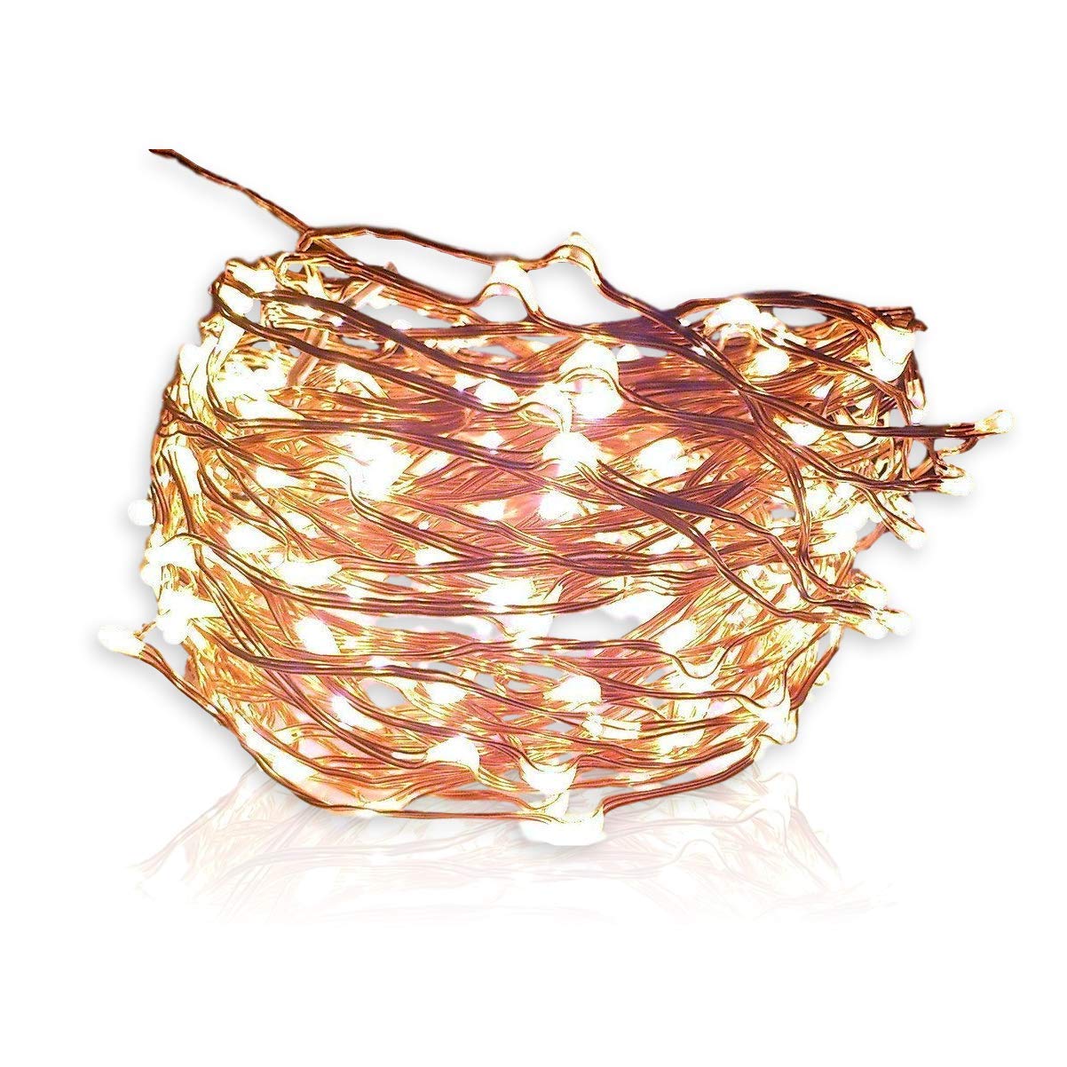 Starry Lights 40 ft/240 Leds Soft Warm White LED Color on Extra Long