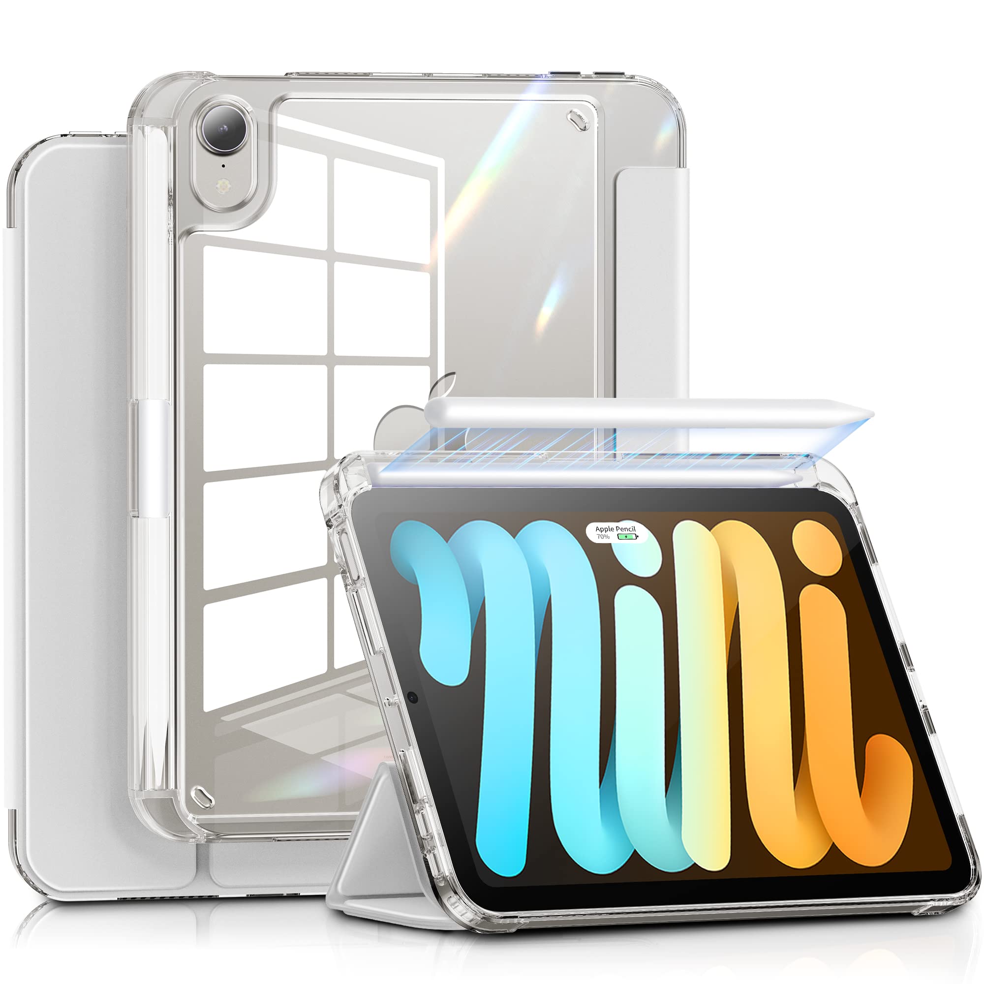 INFILAND for iPad mini 7 case, iPad mini 7th
