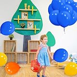 HYKJNBW Royal Blue Balloons 50 Pack 12in Matte Latex Party Decorations view 4