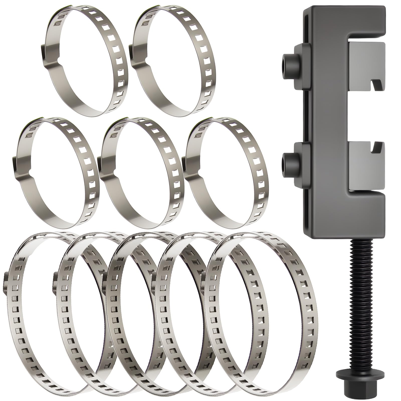 Photo 1 of ***MISSING TOOL*** ZYLJHZ CV Boot Clamp Pliers with 10 PCS Single Ear Hose Clamp?CV Boot Clamp Tool for Installation CV Axle Boot Clamp