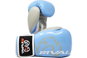 RIVAL Boxing RB7 Fitness Plus Bag Gloves, Ergo Strap System and High-Density Layered Padding for Heavy Bag and Mitt Work