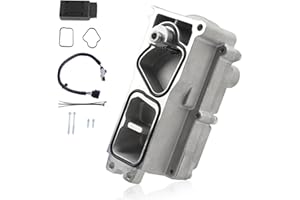 QUEENCAR 6.7 Cummins Turbo Actuator Compatible With Dodge Ram 2500 3500 4500 5500 2007.5-2018 Turbocharger Actuator Holset HE300VG HE351VE With Calibrate Kit 68481772AA 5494878RX