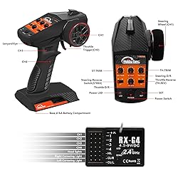 Hobby Fans RC Radio System 4CH 2.4G RC Transmitter