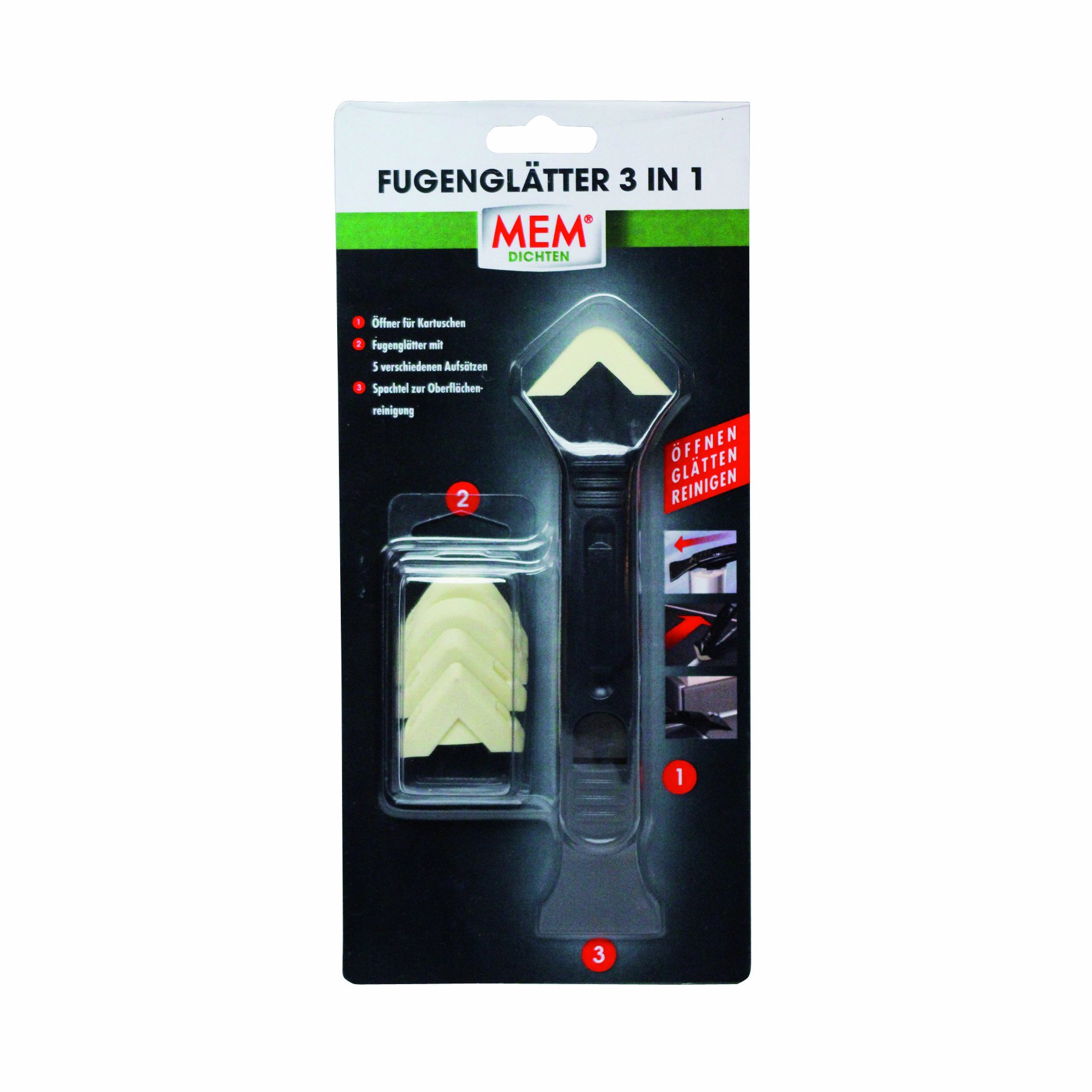 MEM Grouting Smoother Set 3 in 1, MEM 500583