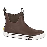 Kprm Men's Deck Boots Waterproof Ankle Rubber Rain