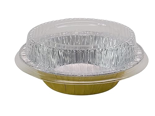 KitchenDance Mini Pie Tins with Lids Premium Inch Pie Tins - Main Image