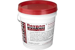 Dexpan Expansive Demolition Grout 44 Lb. Bucket for Rock Breaking, Concrete Cutting, Excavating. Alternative to Demolition Jack Hammer Breaker, Jackhammer, Concrete Saw, Rock Drill (DEXPAN44BKT1) (77-