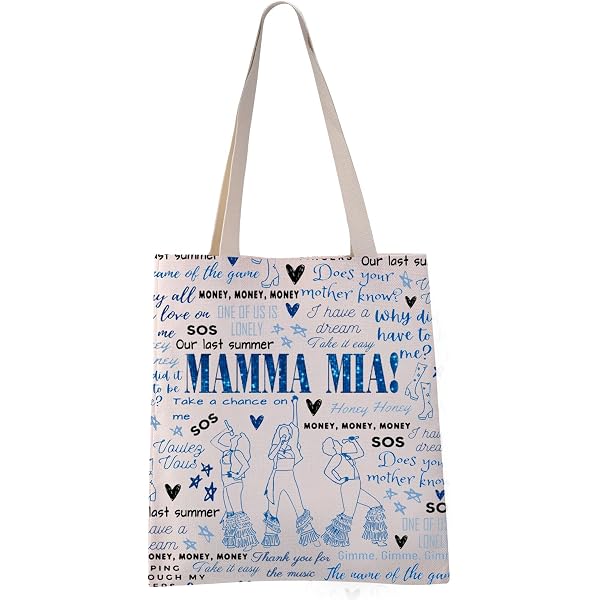 UJIMS Make-up-Tasche 'Dancing Queen' – Inspiriert Von Mamma Mia! | Geschenk Für Musical-Fans