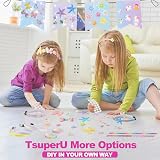 TsuperU Girls Craft Kit DIY Headband Charms Hair Accessories Toy Age 5-12 Years view 6
