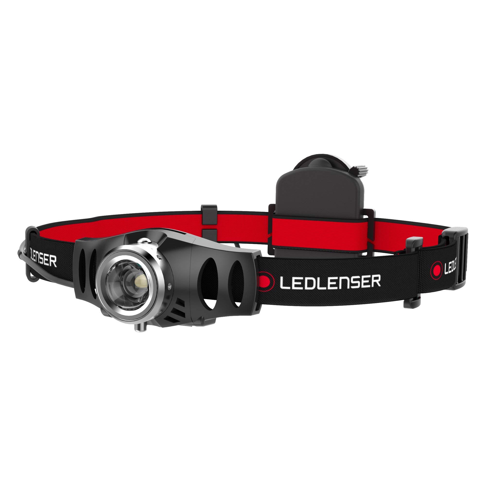 Ledlenser H3.2 Stirnlampe LED, fokussierbar, schwenkbar, 120 Lumen, stufenlos dimmbar, Leuchtweite 100 m, 3xAAA batteriebetrieben, inkl. Batterien, Headlamp, Kopflampe