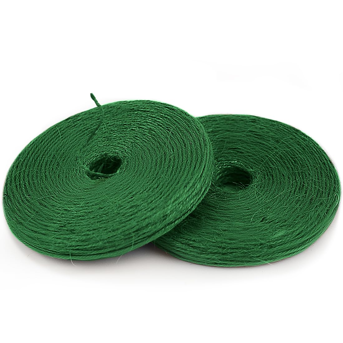 Photo 1 of PerkHomy 800 Feet (2Pcs * 400Feet) Garden Twine Strong Natural Jute Long Green Twine for Gardening Tomato Climbing Plant Tie Floristry Crafts Gift Wrapping Packing Decor