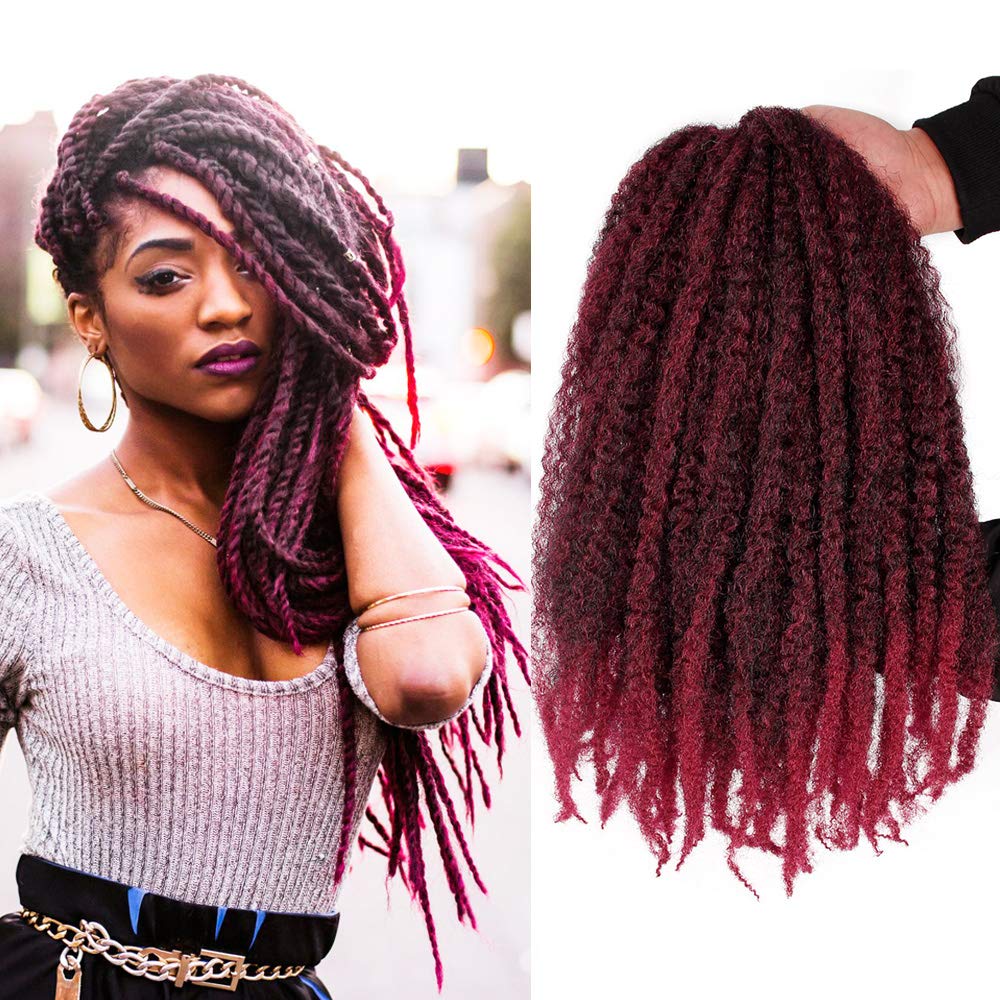Amazon Com Marley Twist Crochet Braiding Hair Synthetic Afro