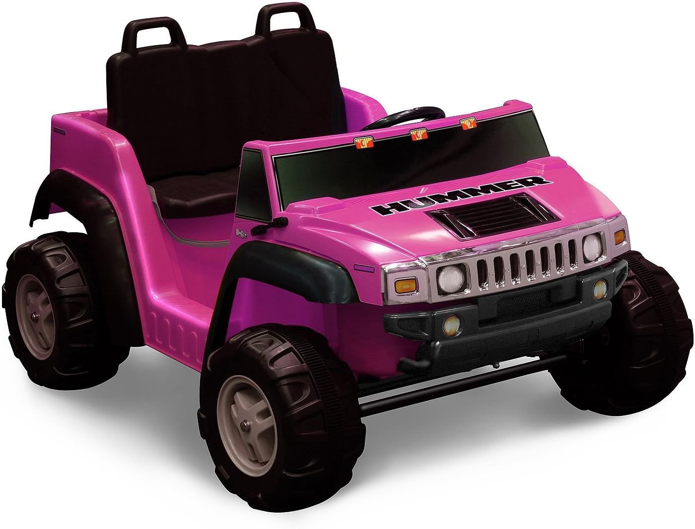 pink power wheels 2 seater