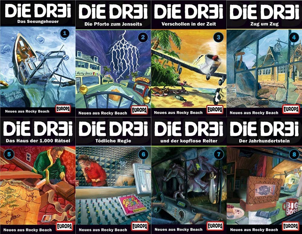 Jupiter Vs Justus Die Dr3i Geben Auf Die Dr3i von Die drei Fragezeichen 3 ??? Hörspiel MC 1 - 8 alle