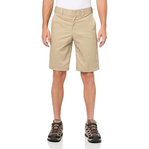 Dickies Temp-iQ® 13 in Performance Hybrid Utility Shorts, Black, 38