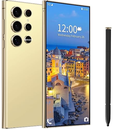 Amazon.com: ExAchat C25 Ultra 5G Unlocked Smartphone, 8GB+256GB