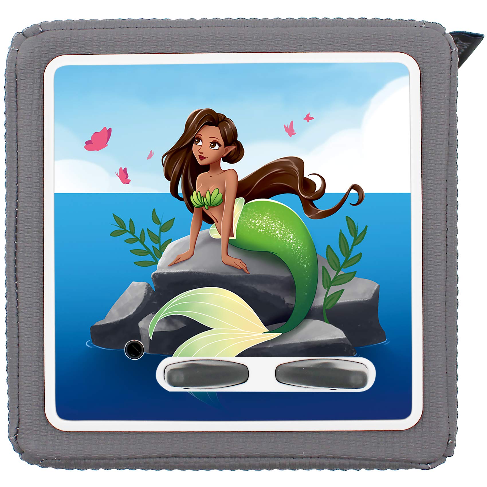 yabaduu Protective Film Cover for Toniebox Perfect Fit Self-Adhesive Child-Friendly Film Accessories for Children Toys (Y031-36 Mermaid, Without Name of Choice) โ image 1