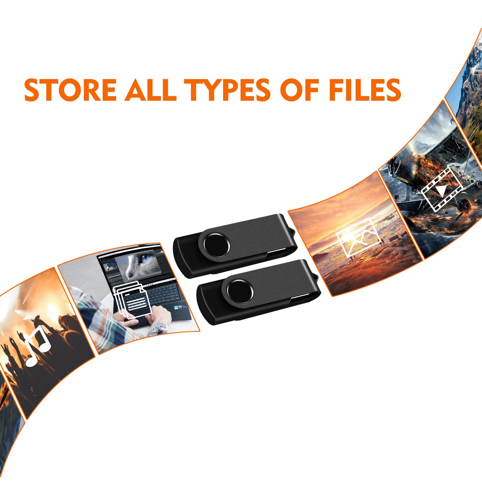 AreTop 8GB USB Flash Drives, Premium USB2.0 Thumb