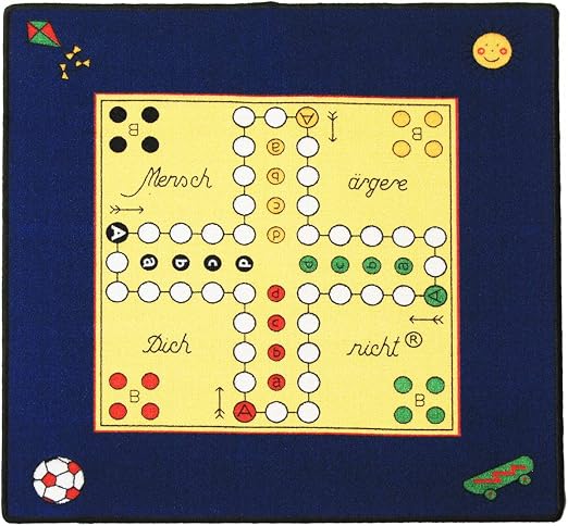 Primaflor Ideen In Textil Spielteppich Mensch Argere Dich Nicht