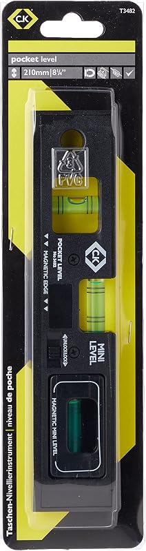T3482 Livella tascabile ad alcool 210 mm