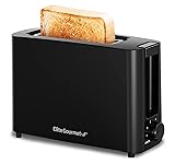 Elite Gourmet ECT118B Cool Touch Single Slice